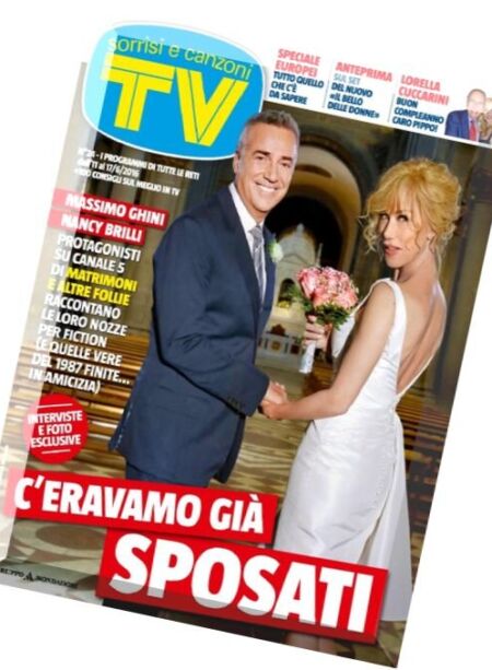 TV Sorrisi e Canzoni – 11 Giugno 2016 Cover