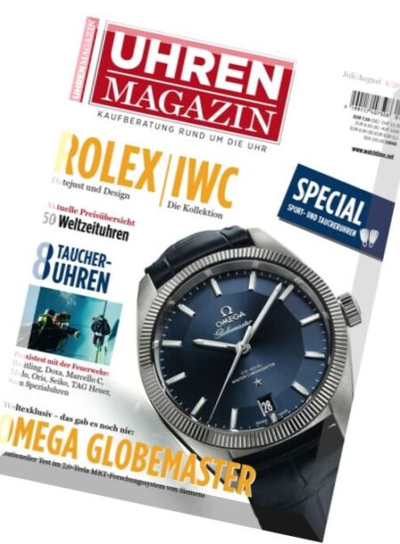 Uhren Magazin – Juli-August 2016 Cover