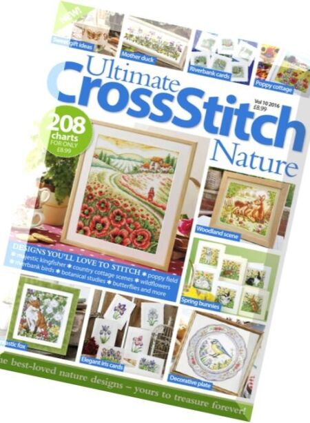 Ultimate Cross Stitch Nature – Volume 10 2016 Cover