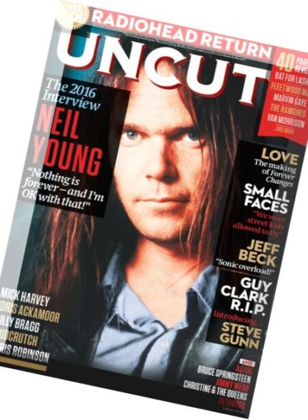 Uncut – August 2016 Cover