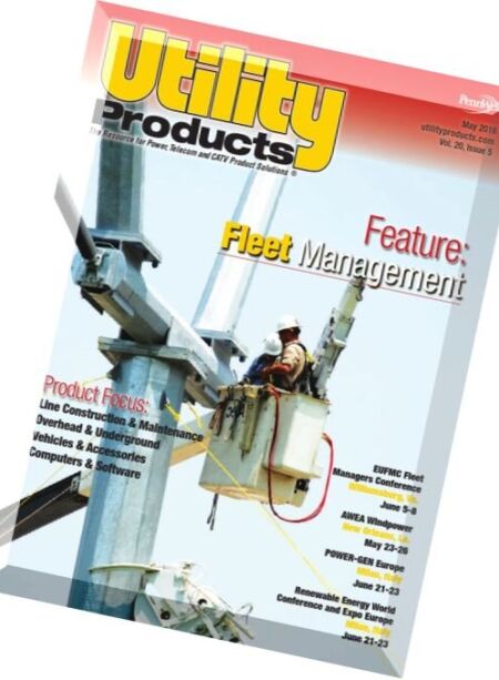 Utility Products – May 2016 Cover
