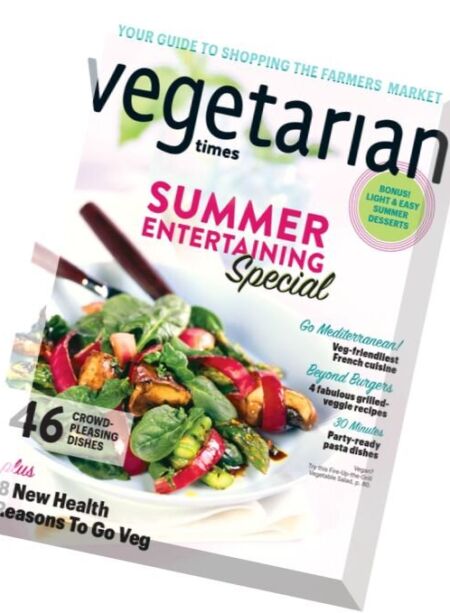 Vegetarian Times – July-August 2016 Cover