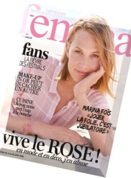 Version Femina – 4 au 10 Juillet 2016