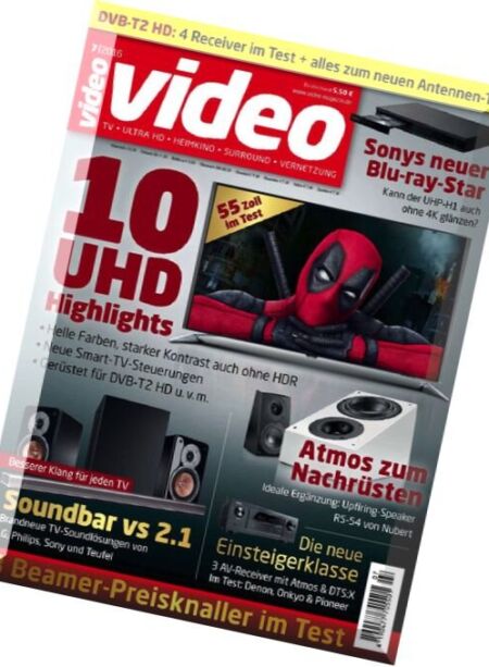 Video Magazin – Juli 2016 Cover