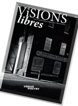 Visions Libres – N 11, 2016 (Urban Poetry)