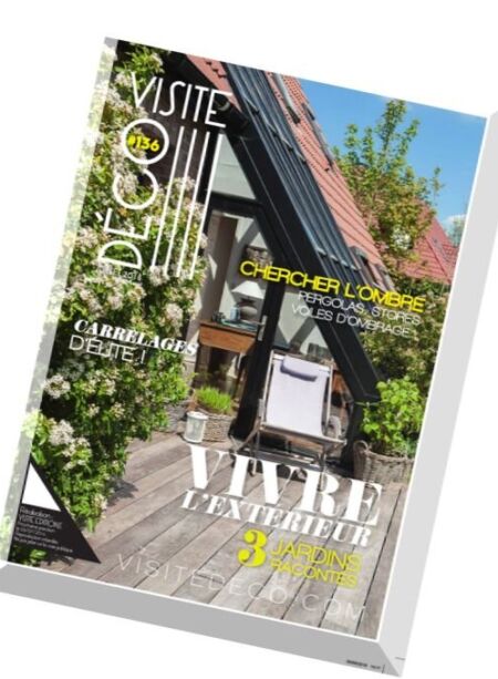 Visite Deco – N 136, Juillet 2016 Cover