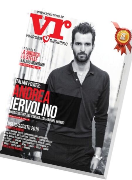 ViviRoma – Luglio-Agosto 2016 Cover