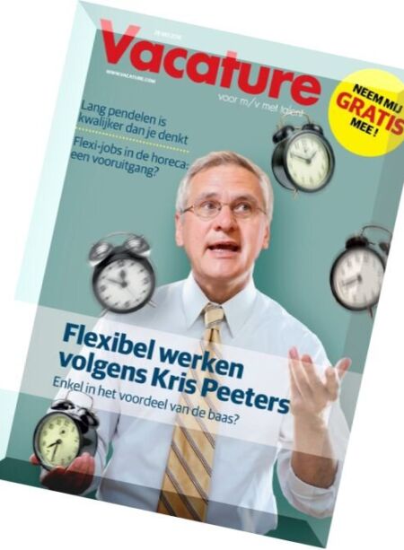 Vocature – 28 Mei 2016 Cover