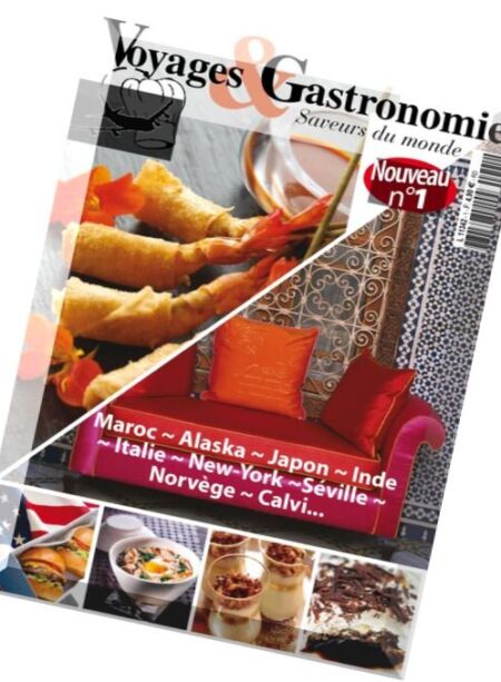 Voyages & Gastronomie – N 1 Cover