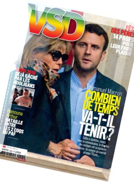 VSD – 16 au 22 Juin 2016 Cover
