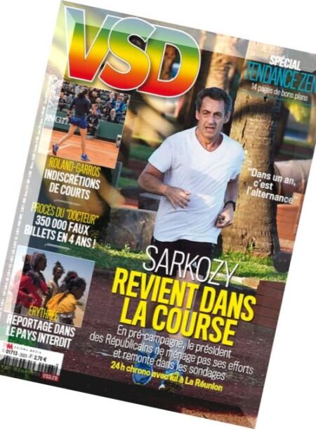 VSD – 2 au 8 Juin 2016 Cover