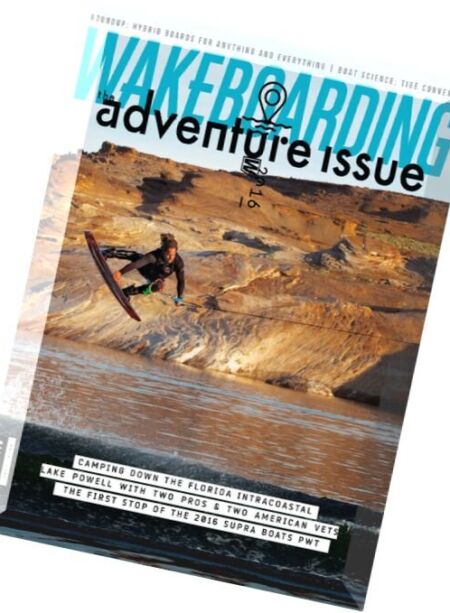 Wakeboarding – July 2016 Cover