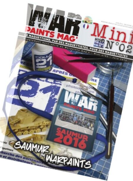 War Paints Magazine Mini – 2016-06 (02) Cover