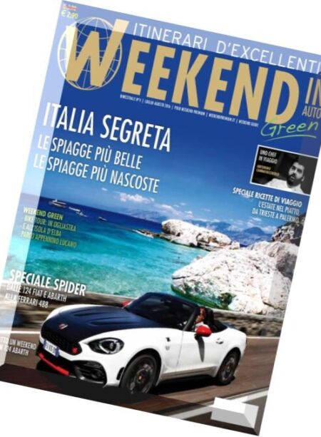 Weekend In Auto – Luglio-Agosto 2016 Cover