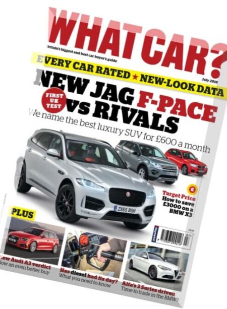 What Car UK – July 2016 Cover