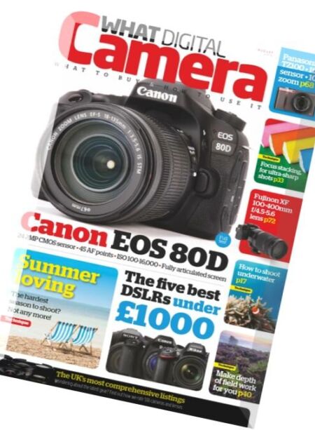 What Digital Camera – August 2016 Cover
