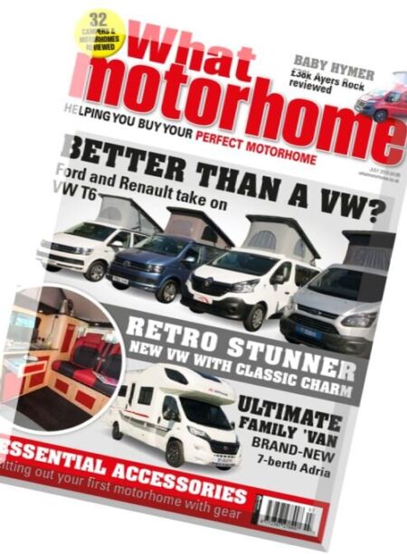 What Motorhome – July 2016 Cover