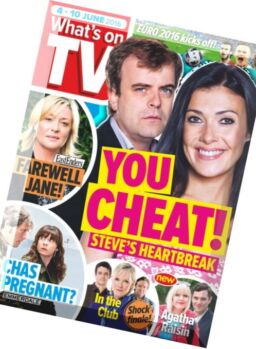 What’s on TV – 4 June 2016