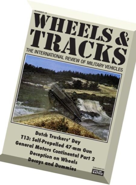 Wheels & Tracks – Issue 18 Cover