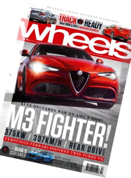 Wheels Australia – July 2016 Cover