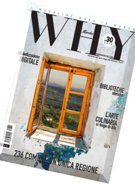 Why Marche – Aprile-Maggio 2016 Cover