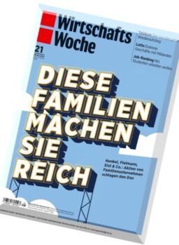 WirtschaftsWoche – N 21, 20 Mai 2016