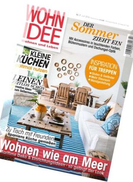 Wohnidee – Juli 2016 Cover