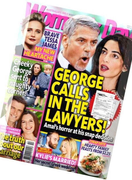 Woman’s Day – 13 June 2016 Cover