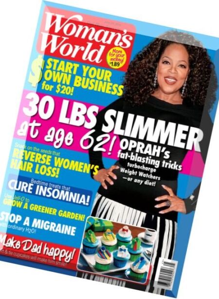 Woman’s World – 20 June 2016 Cover