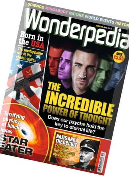 Wonderpedia – July 2016 Cover