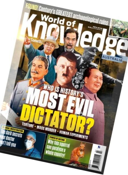 World of Knowledge – July 2016 Cover