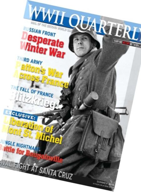 WWII Quarterly – Summer 2016 Cover