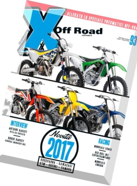 XOff Road – Luglio-Agosto 2016 Cover