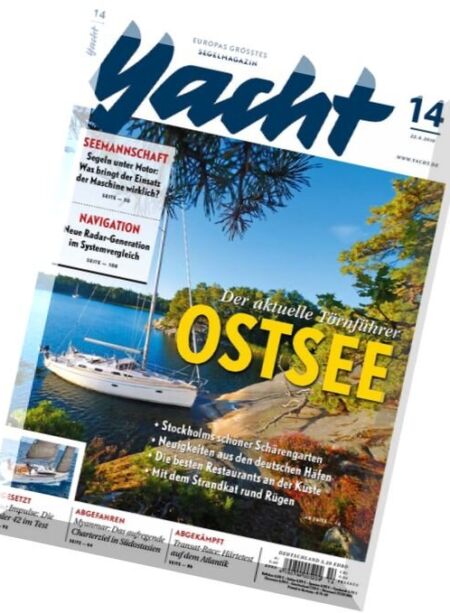 Yacht – N 14, 22 Juni 2016 Cover