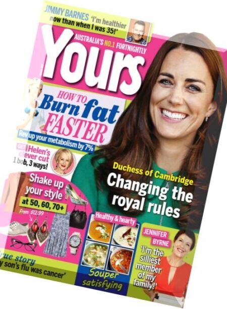 Yours Australia – Issue 62, 2016 Cover