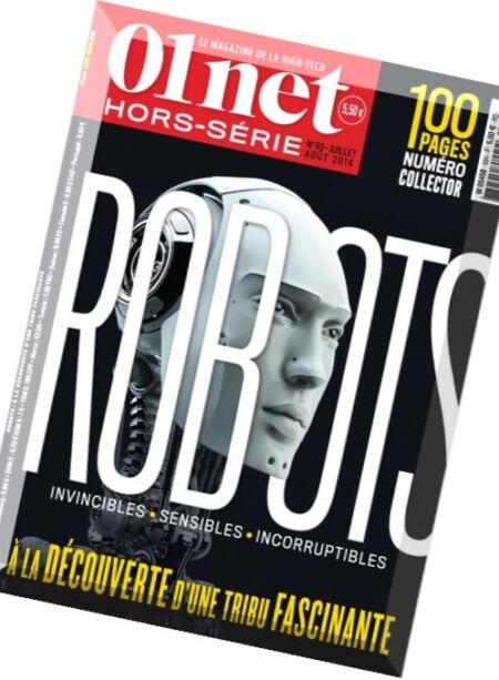 01net – Hors-Serie – Juillet-Aout 2016 Cover