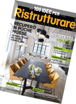 100 Idee per Ristrutturare – Luglio-Agosto 2016