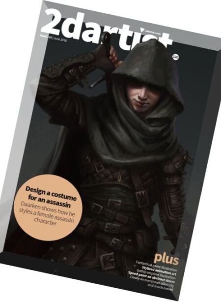 2DArtist – June 2016 Cover