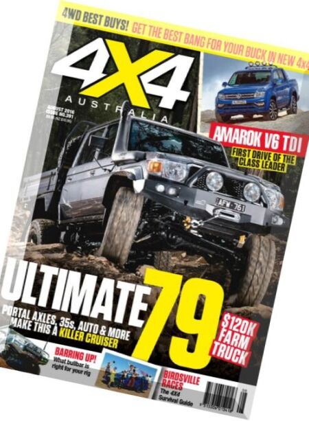 4×4 Magazine Australia – August 2016 Cover