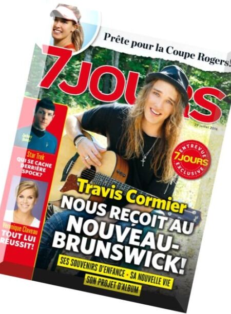 7 Jours – 29 Juillet 2016 Cover