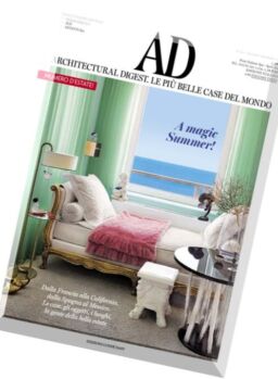 AD Architectural Digest Italia – Luglio-Agosto 2016