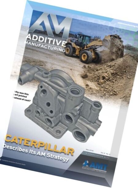 Additive Manufacturing – May 2016 Cover