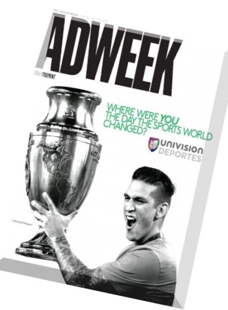 Adweek – 11 July 2016 Cover