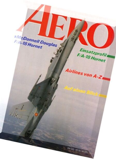 Aero Das Illustrierte Sammelwerk der Luftfahrt – N 219 Cover