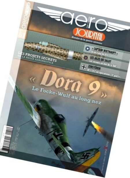 Aero Journal – Fevrier-Mars 2016 Cover