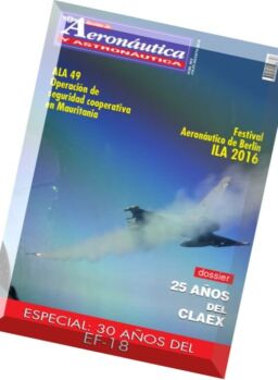 Aeronautica y Astronautica – Julio-Agosto 2016