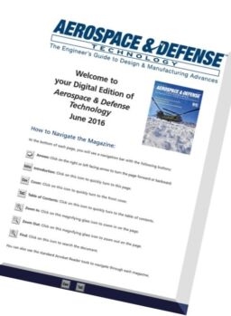 Aerospace & Defense Technology – June 2016