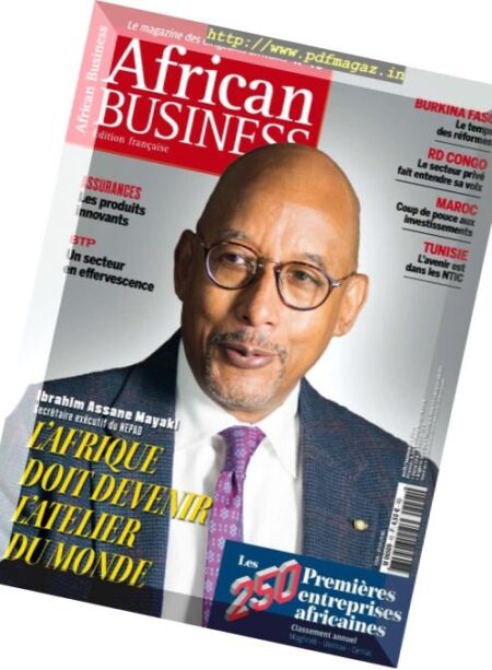 African Business – Aout-Septembre 2016 Cover