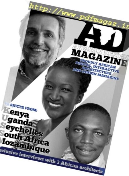 African Design Magazine – August 2016 Cover