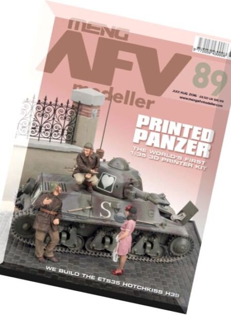 AFV Modeller – Issue 89, July-August 2016 Cover